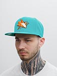 Бейсболка MITCHELL NESS арт. 6HSSDX22015-SJSTEAL San Jose Sharks NHL (голубой)